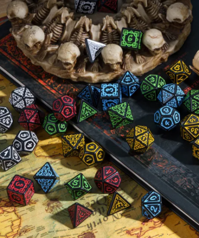 Acrylic Pattern Dice Druid
