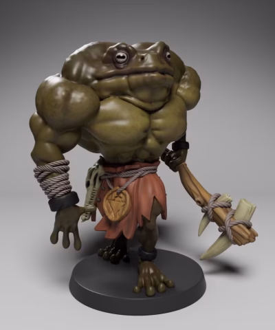 Tribal Frog Clan (Masked/No Mask) - Image 7