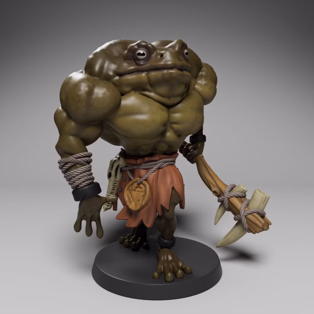 Tribal Frog Clan (Masked/No Mask) - Image 7
