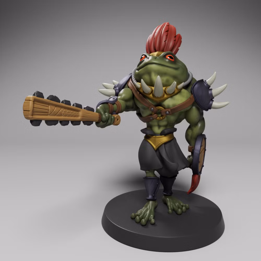 Tribal Frog Clan (Masked/No Mask) - Image 9