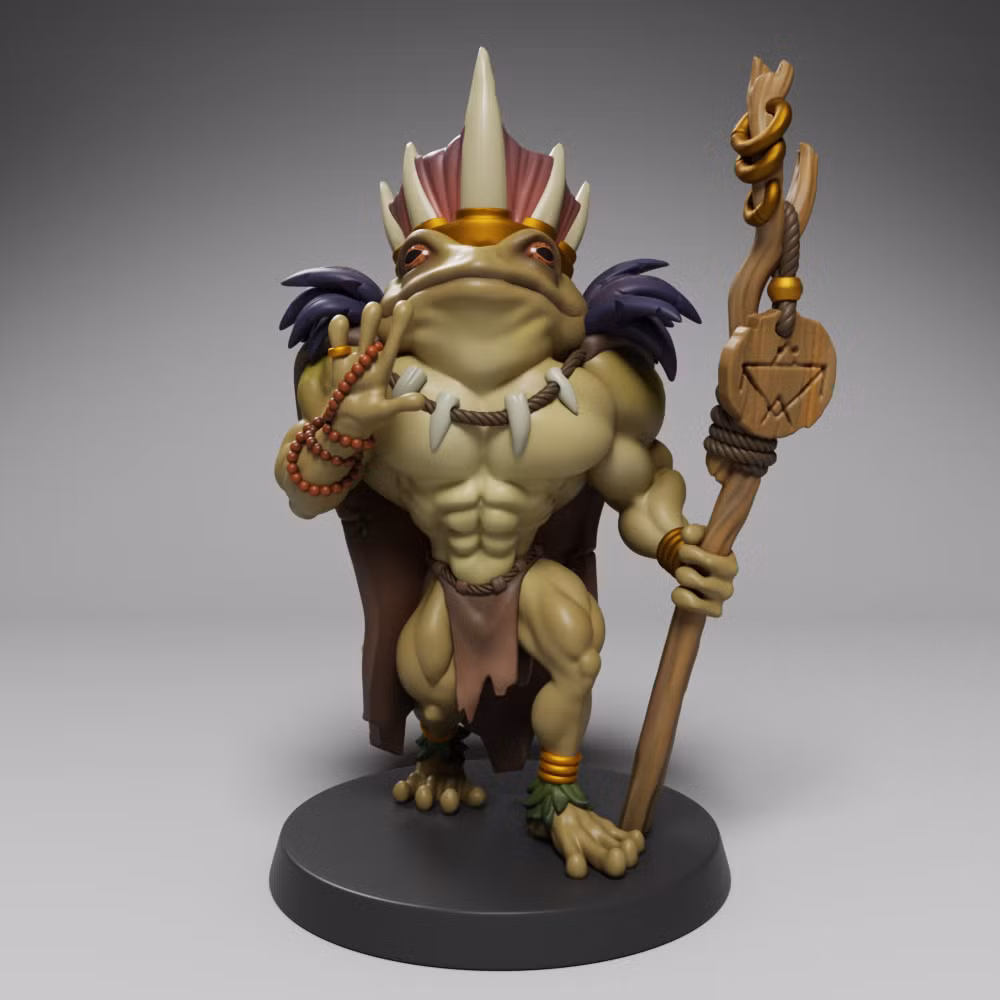 Tribal Frog Clan (Masked/No Mask) - Image 11