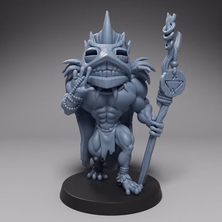 Tribal Frog Clan (Masked/No Mask) - Image 12