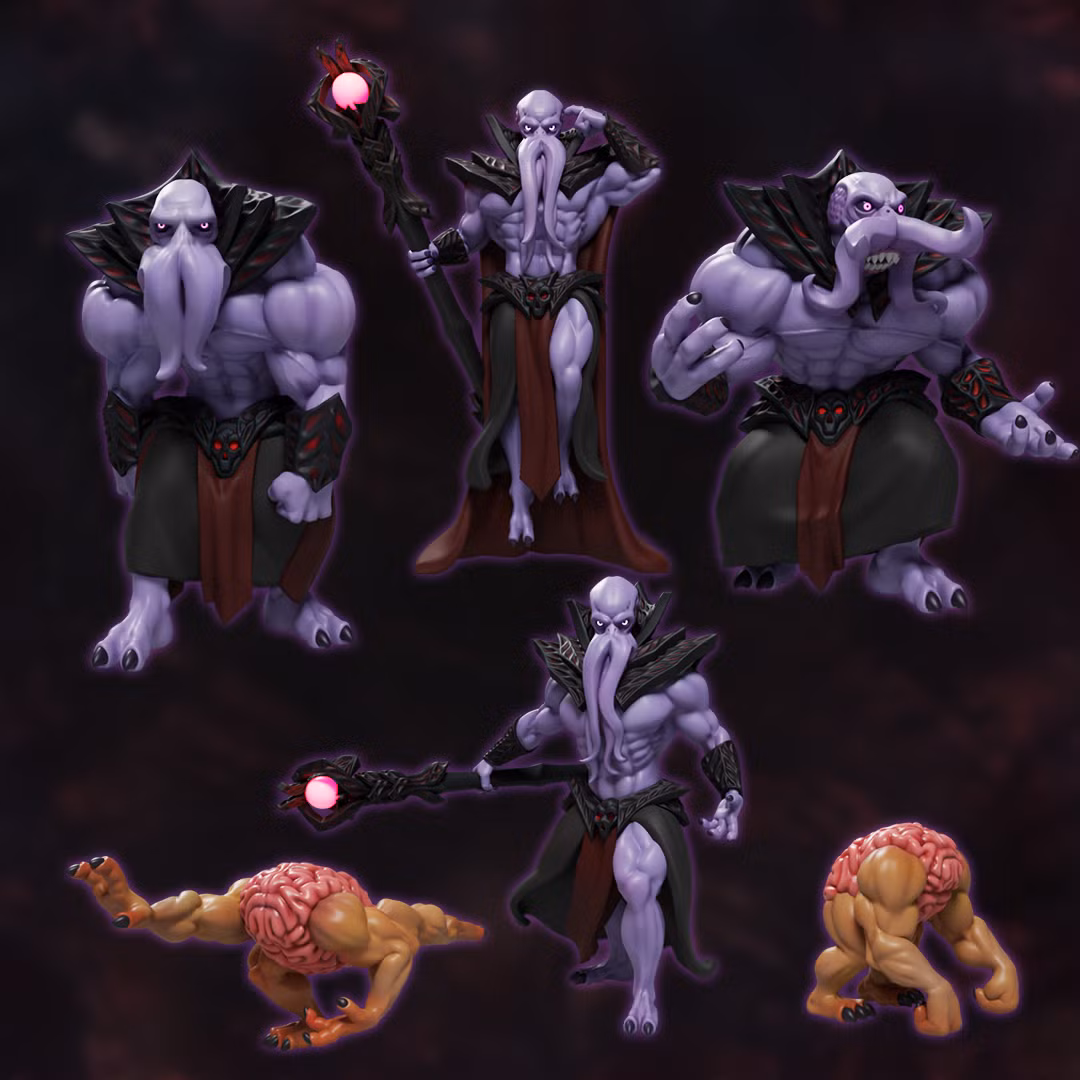Mindflayers & Intellect Devourers