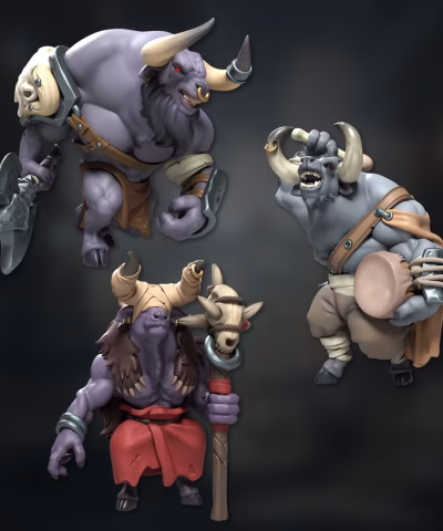 Minotaur Warband