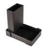 Black PU Leather Dice Tower&Dice Tray