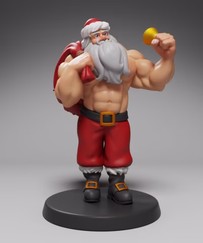 Alternative view of Have a Buff Christmas