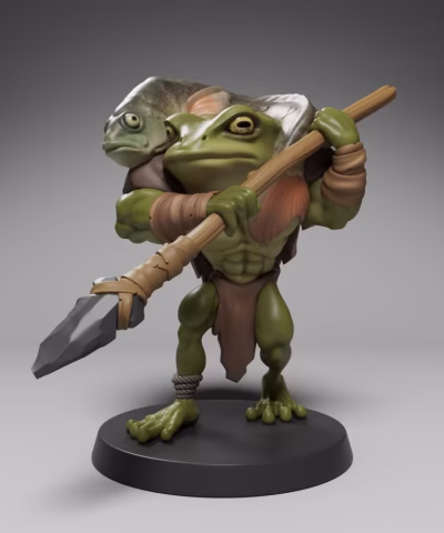 Tribal Frog Clan (Masked/No Mask) - Image 5