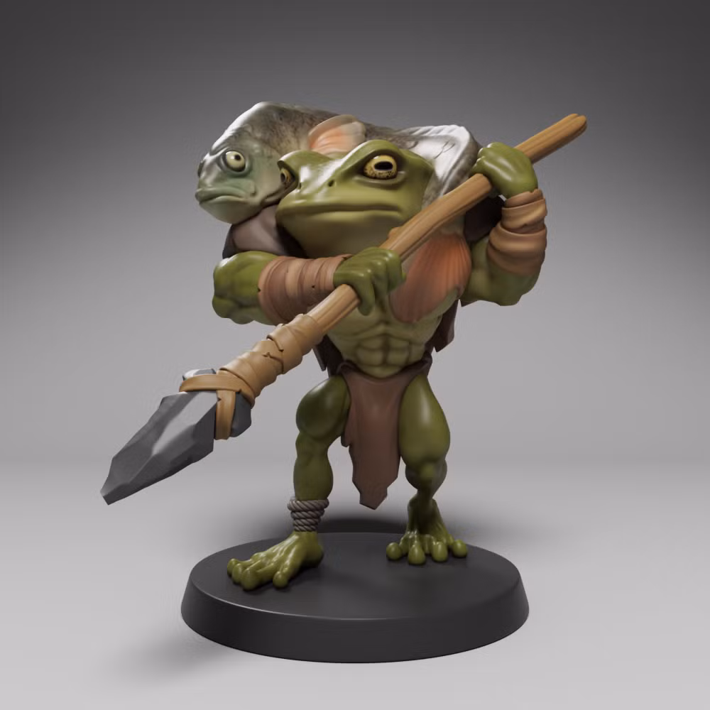 Tribal Frog Clan (Masked/No Mask) - Image 5