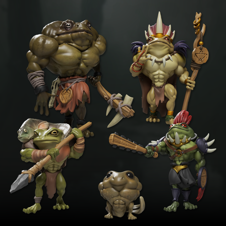 Tribal Frog Clan (Masked/No Mask)