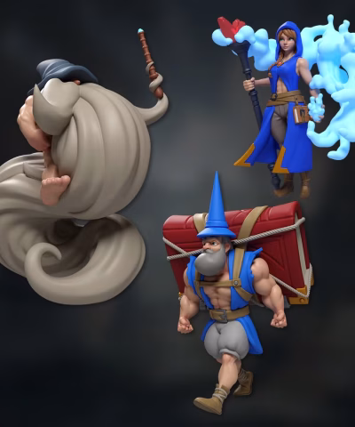 Buff Wizard Warband