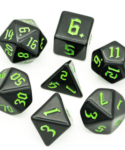 Green Black Dice