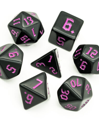 Pink Black Dice