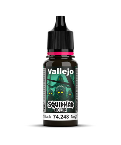 Vallejo Squidmar Color 248 Pitch Black (18 ml)