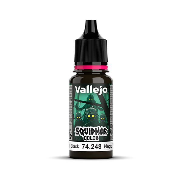 Vallejo Squidmar Color 248 Pitch Black (18 ml)