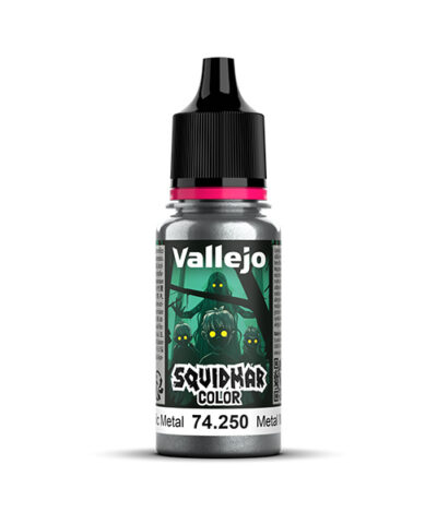 Vallejo Squidmar Color 250 Metallic Metal (18 ml)