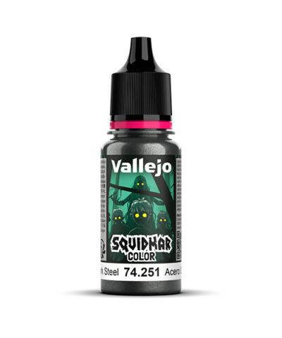 Vallejo Squidmar Color 251 Dark Steel (18 ml)