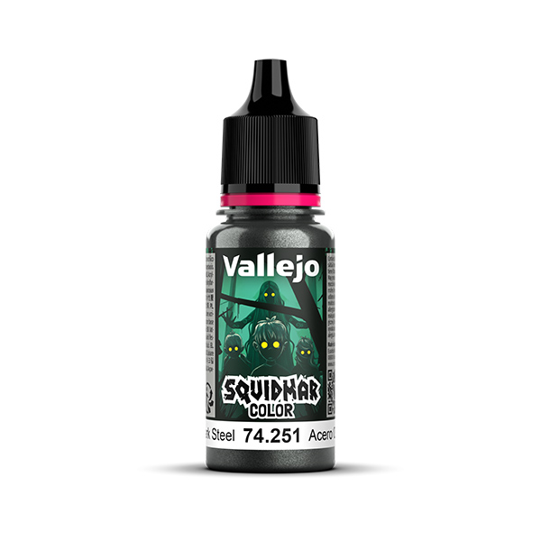 Vallejo Squidmar Color 251 Dark Steel (18 ml)