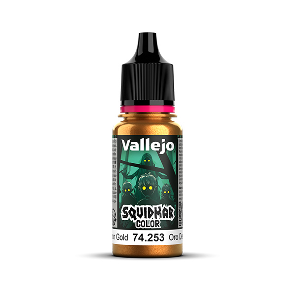 Vallejo Squidmar Color 253 Demon Gold (18 ml)