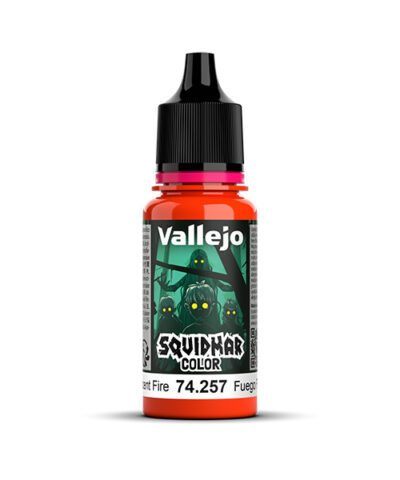 Vallejo Squidmar Color 257 Fluorescent Fire (18 ml)