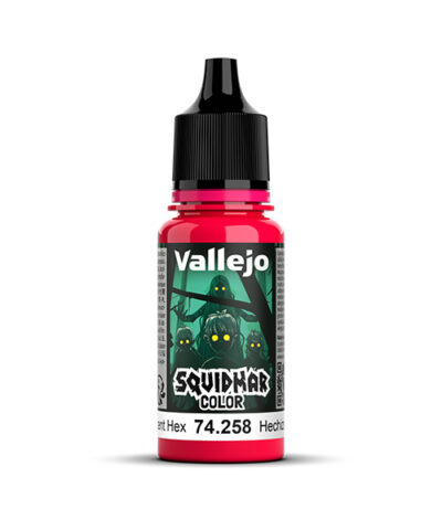 Vallejo Squidmar Color 258 Fluorescent Hex (18 ml)