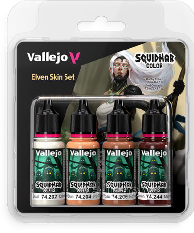 Vallejo Squidmar Color - Elven Skin set (4)