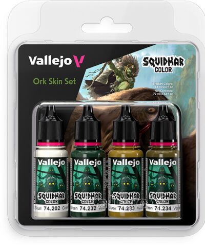 Vallejo Squidmar Color - Ork Skin set (4)