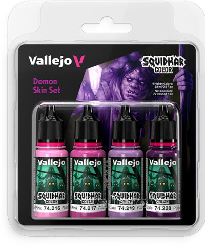 Vallejo Squidmar Color - Demon Skin set (4)