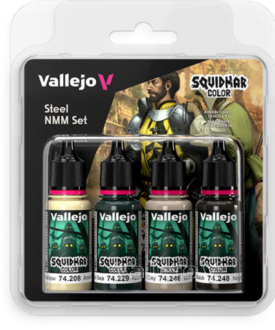 Vallejo Squidmar Color - Steel NMM set (4)